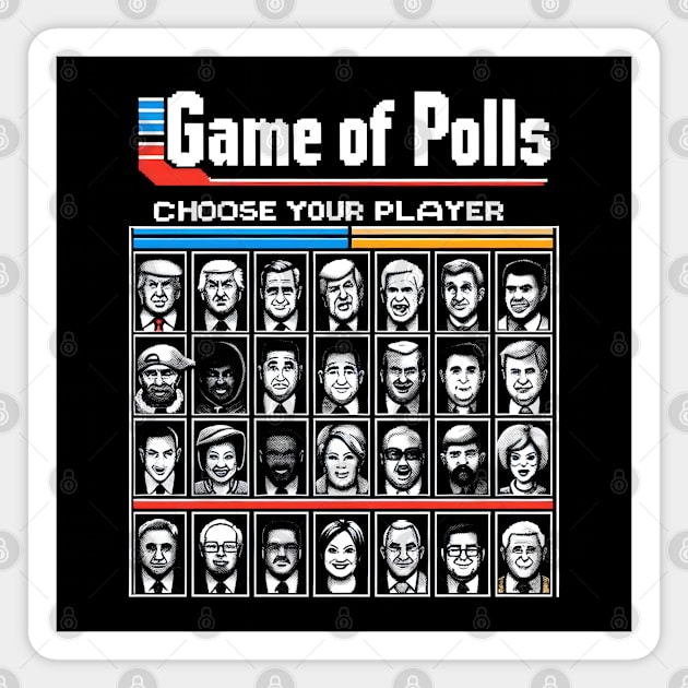 Game of Polls: Choose Your Player Magnet by MakerMind8.2